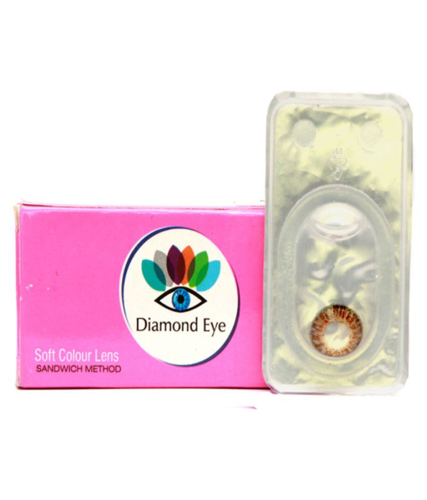 Diamond Eye Monthly Disposable Colored Lenses With Spherical Power