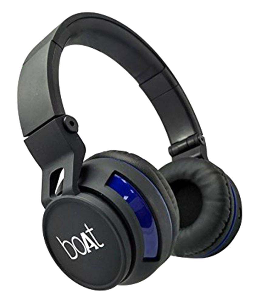Boat Rockerz 350 Wireless Bluetooth Headphone Black Bluetooth Headsets Online At Low Prices Snapdeal India