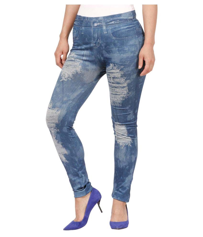 polyester jeggings