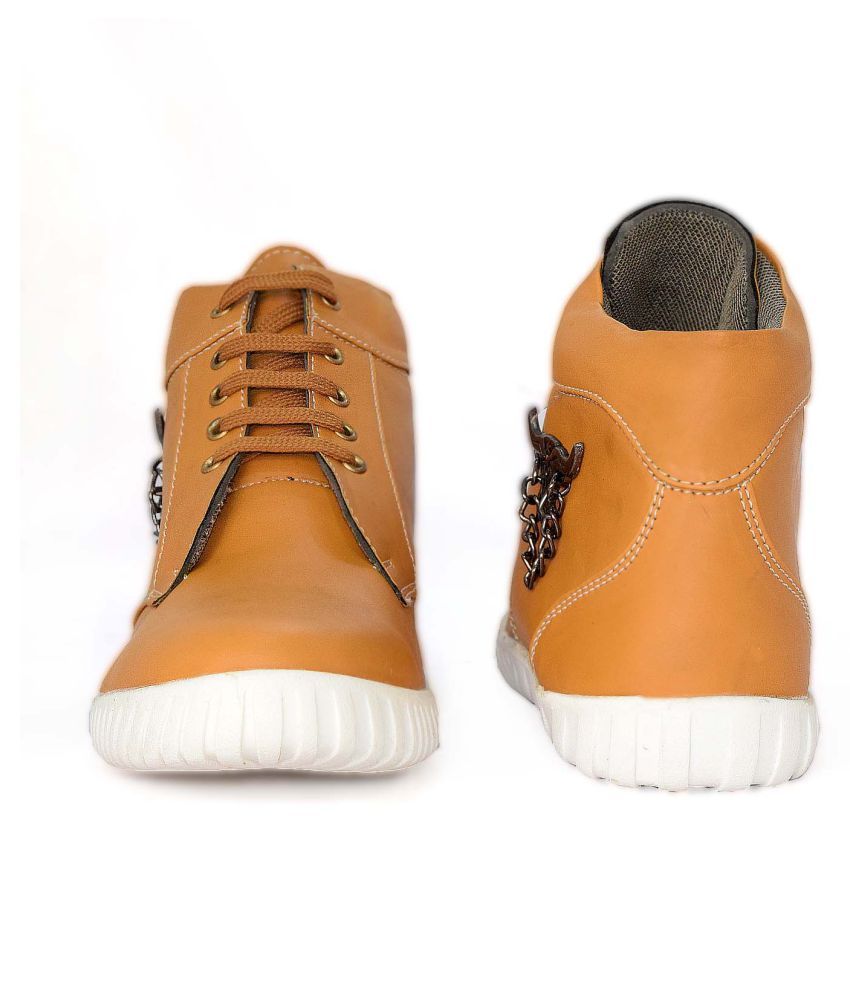Alberto Calza Power Boots Sneakers Tan Casual Shoes Buy
