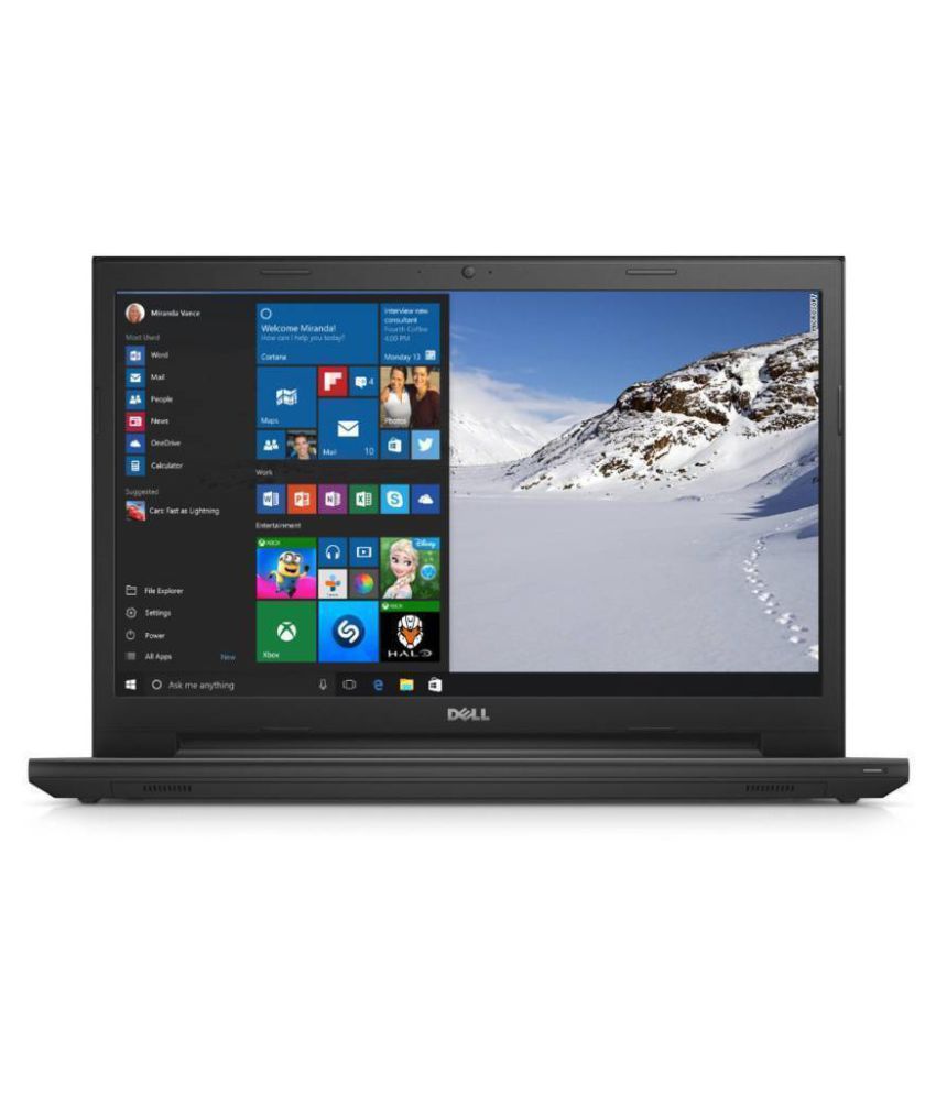     			Dell Inspiron 3555 Notebook AMD APU E2 4 GB 39.62cm(15.6) Linux/Ubuntu Black