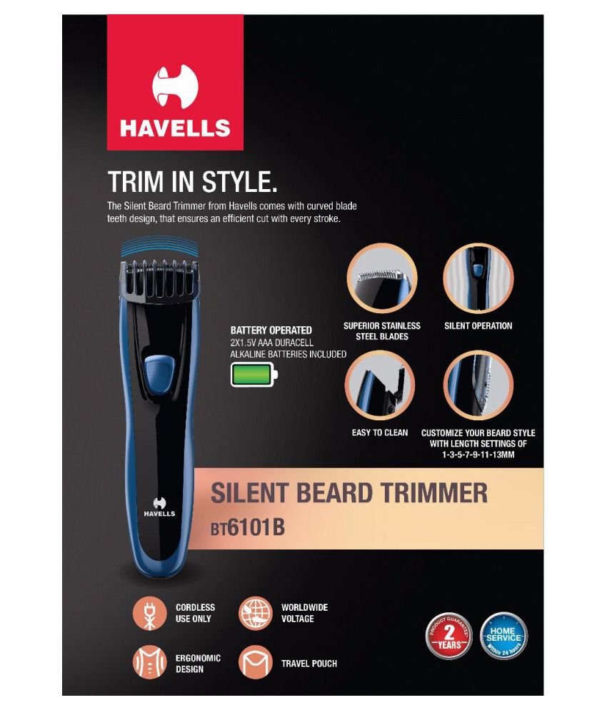 havells trimmer bt6101b