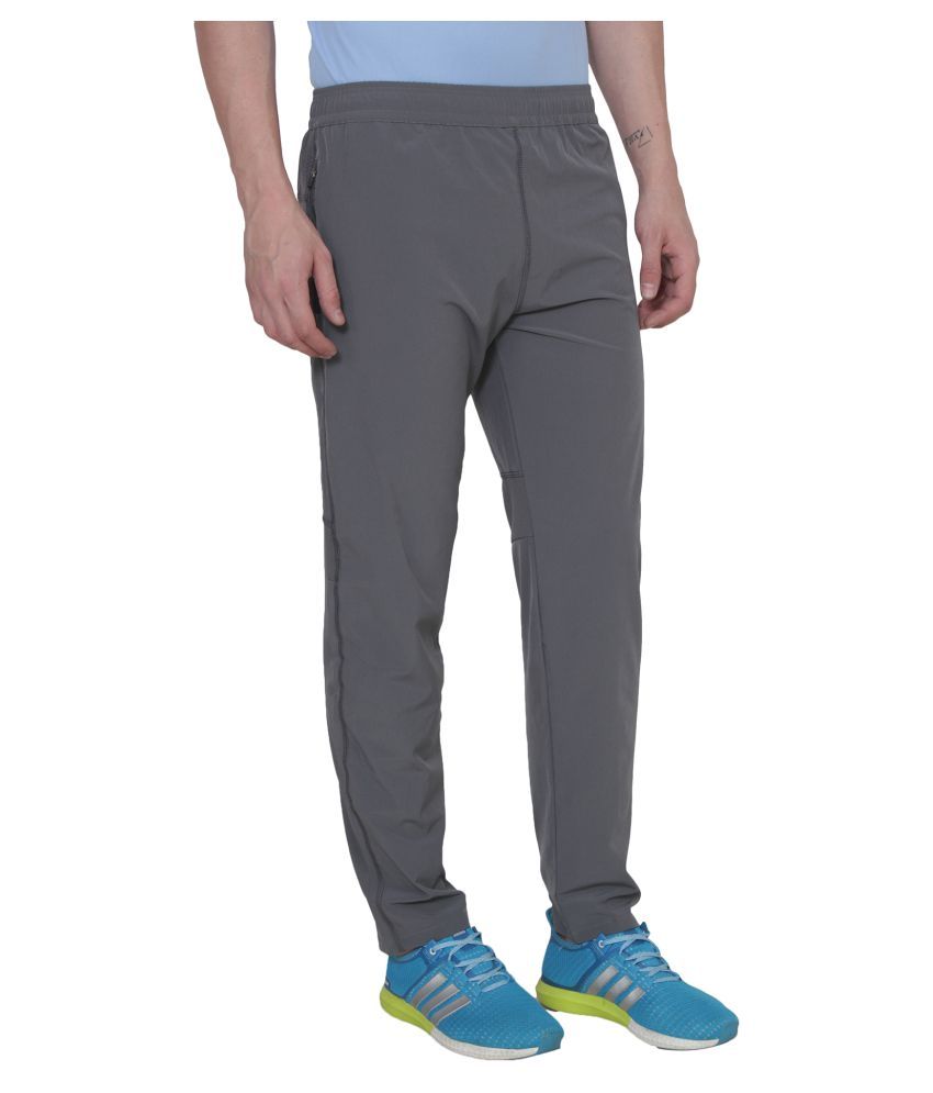 Nike Grey Polyester Lycra Trackpants - Buy Nike Grey Polyester Lycra ...