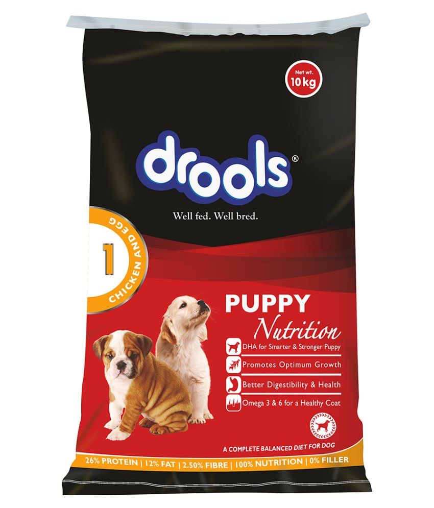 Drools Chicken & Egg Puppy Dog Food 10kg: Buy Drools Chicken & Egg