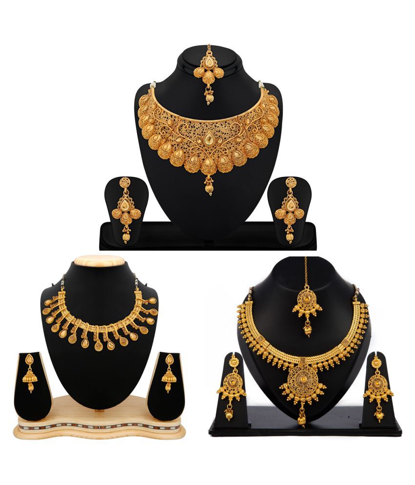 apara alloy jewel set