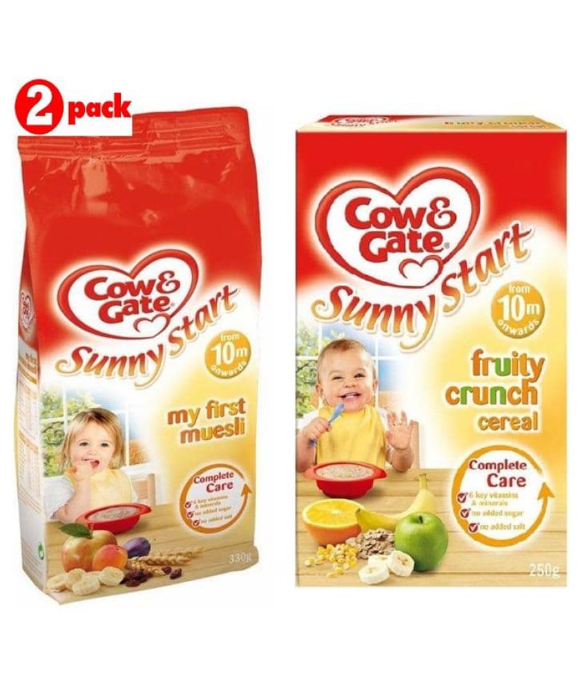 gate cow n baby food 6 Infant Cereal Assorted N Gate Cow Flavour Months for