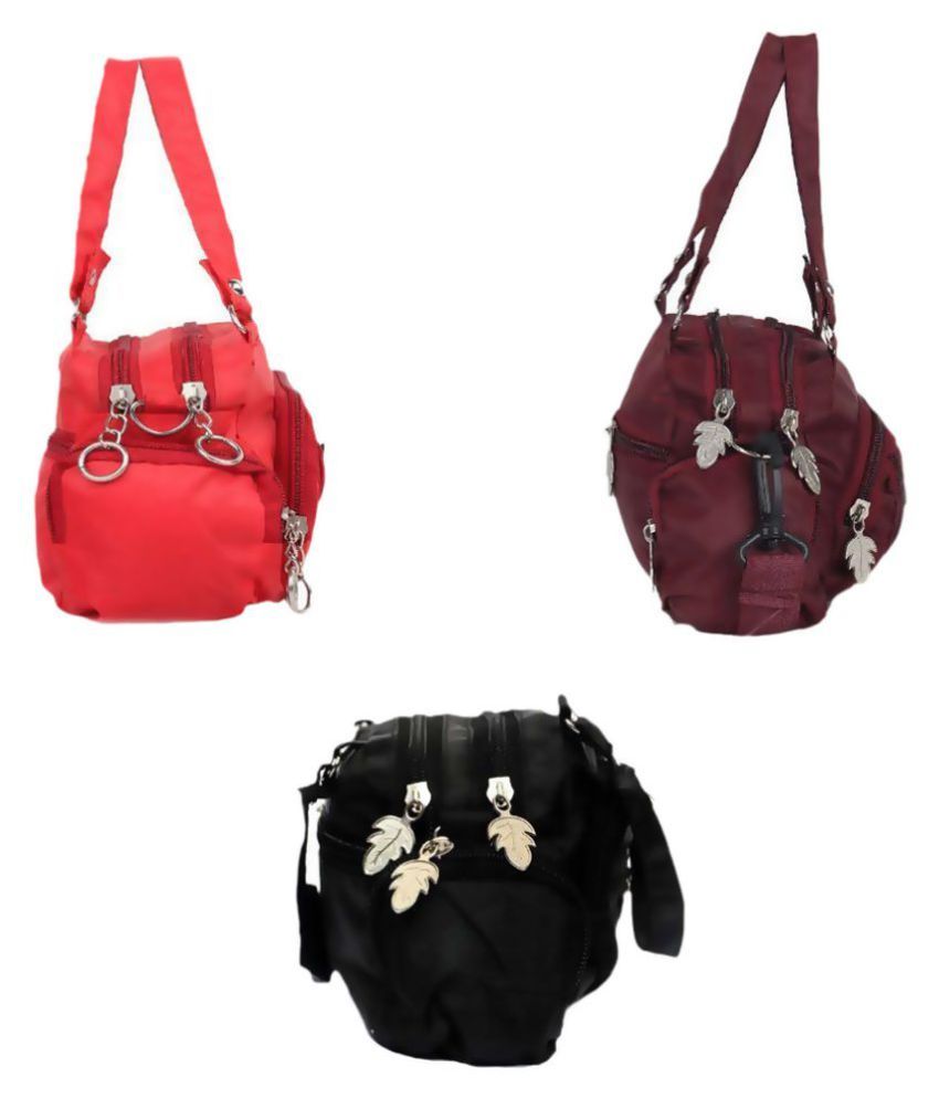 Cottage Accessories Multi Canvas Cloth Sling Bag Buy Cottage