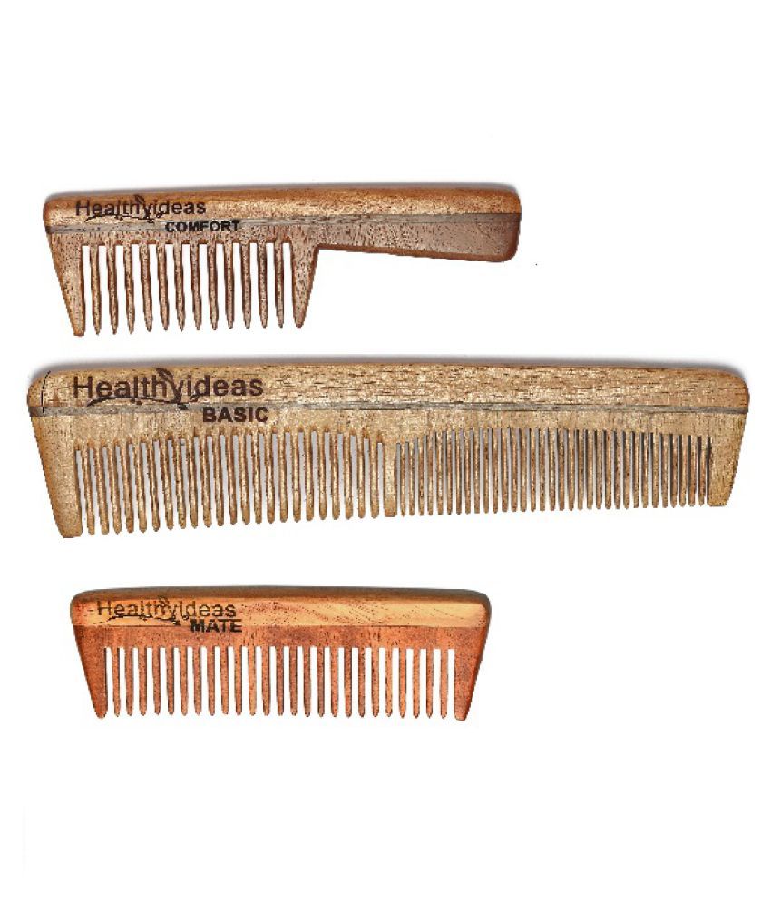 Healthyideas Wide Tooth Comb Pack Of 3 Buy Healthyideas Wide