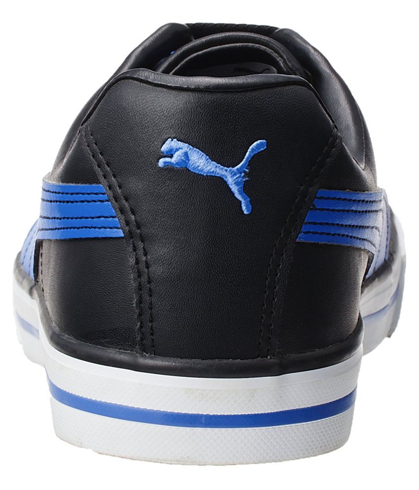 puma salz iii dp black sneakers