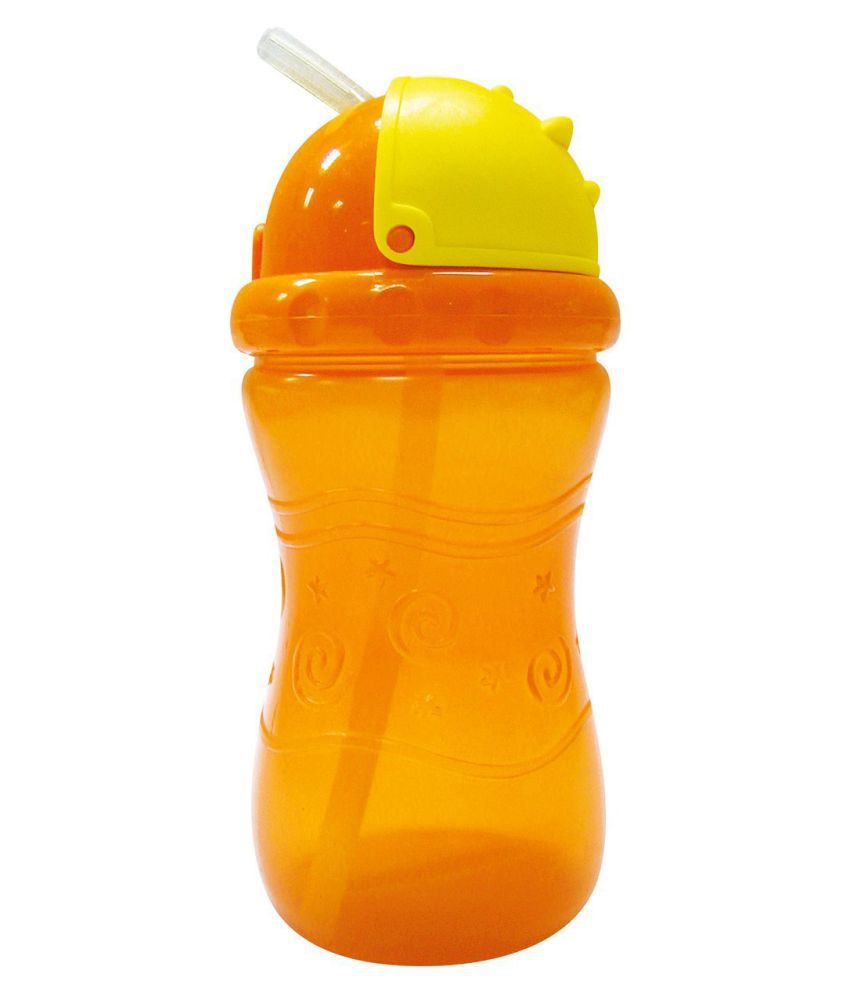 Little's Orange Plastic Straw sippers baby sipper bottle: Buy Little's ...