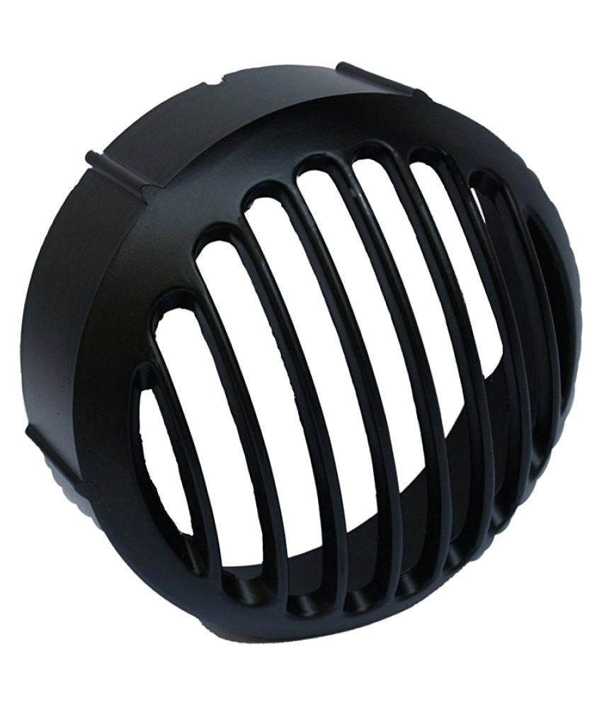 Himmlisch Bike Headlight Grill Cover Black for Royal Enfield Type 1