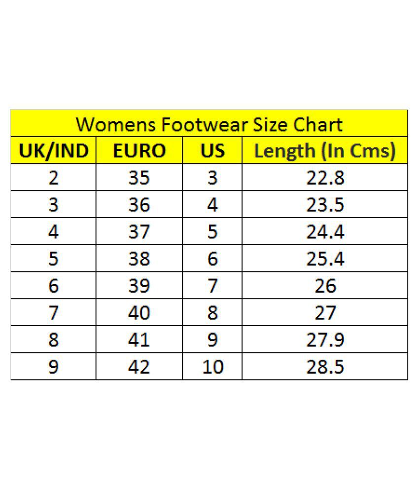 Us India Shoe Size Chart