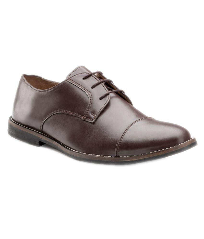 textured derby formal shoes