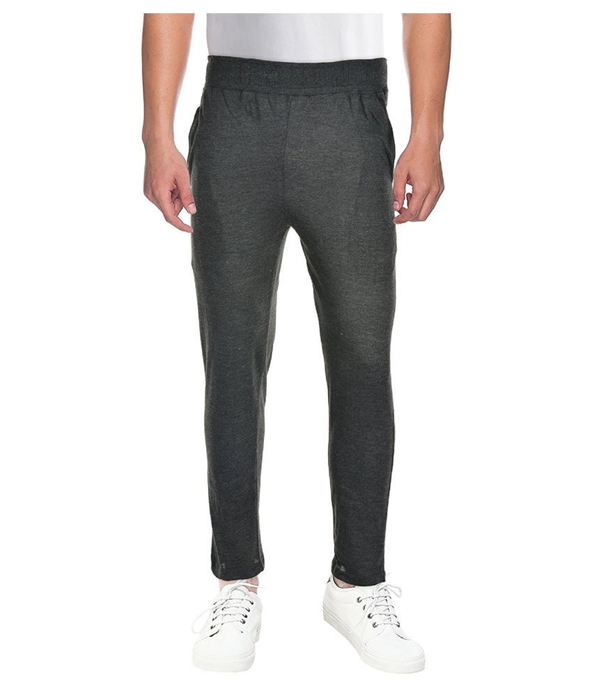 cotton blend track pants