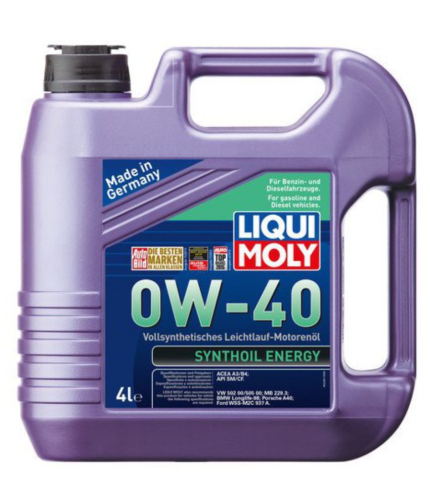Liqui Moly Synthoil 0W40 Petrol/Diesel Engine Oil (4 L) Buy Liqui