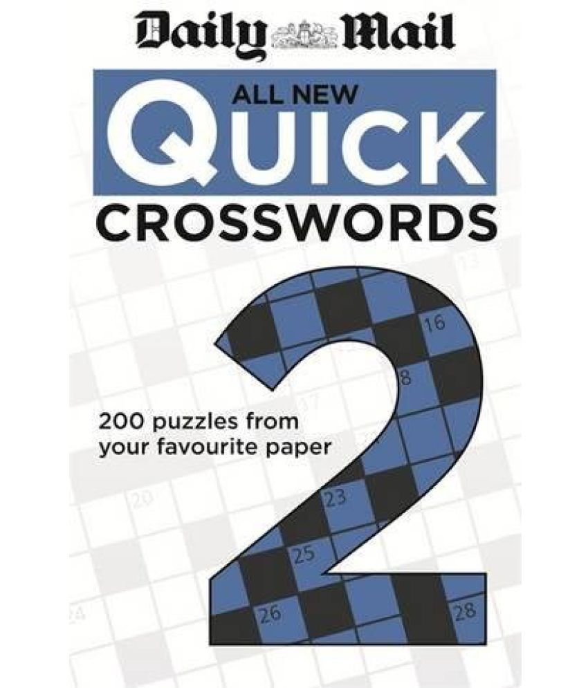 Daily Mail All New Quick Crosswords 2 The Daily Mail Puzzle Books Buy Daily Mail All New Quick