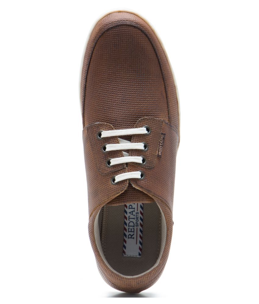 red tape brown shoe polish