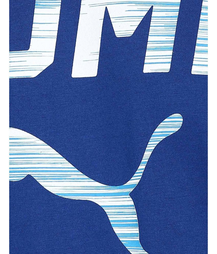 puma blue tshirt