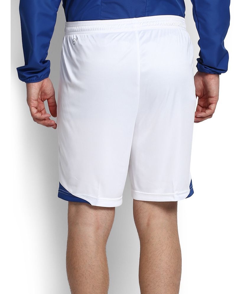 Puma White Polyester Running Shorts - Buy Puma White Polyester Running ...