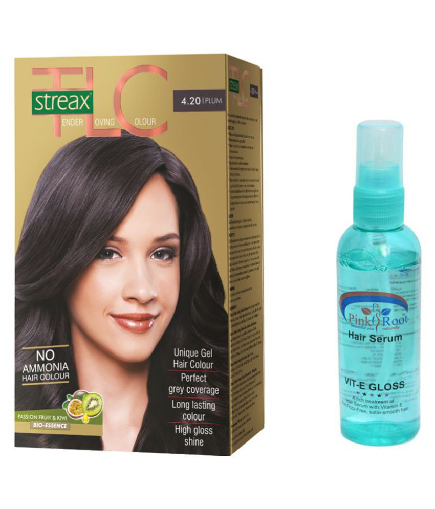 Streax Hair Colour TLC Burgundy No.() With Pink Root Hair Serum Pack Of  2: Buy Streax Hair Colour TLC Burgundy No.() With Pink Root Hair Serum  Pack Of 2 at Best Prices