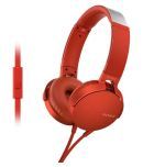 Sony MDR-XB550AP Over Ear Wired Headphones With Mic