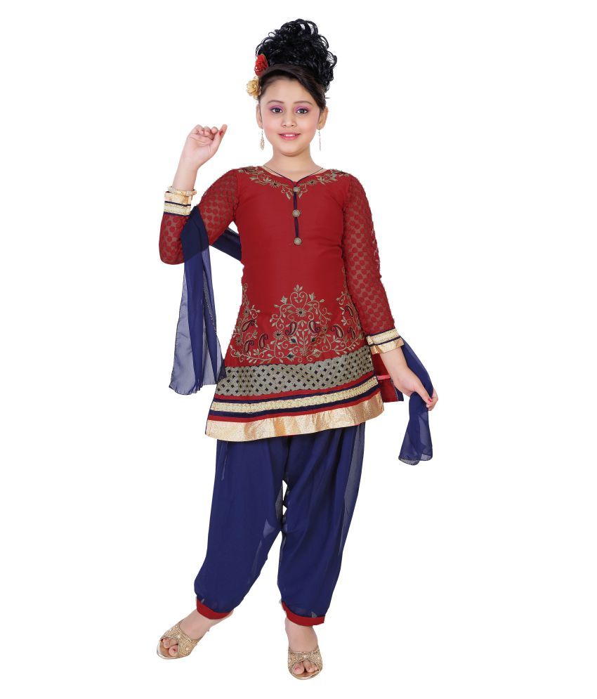 Saarah Multicolored Patiala Kurta Sets - Buy Saarah Multicolored ...