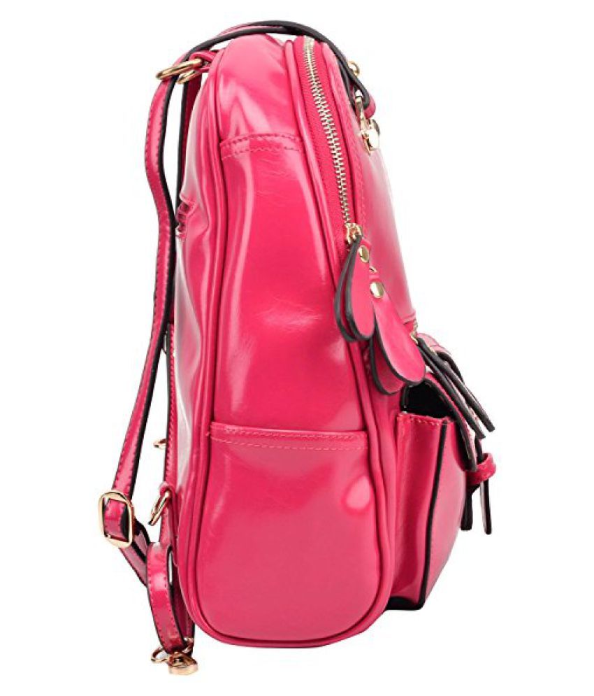 Diana Korr Pink Backpack Buy Diana Korr Pink Backpack Online at Low