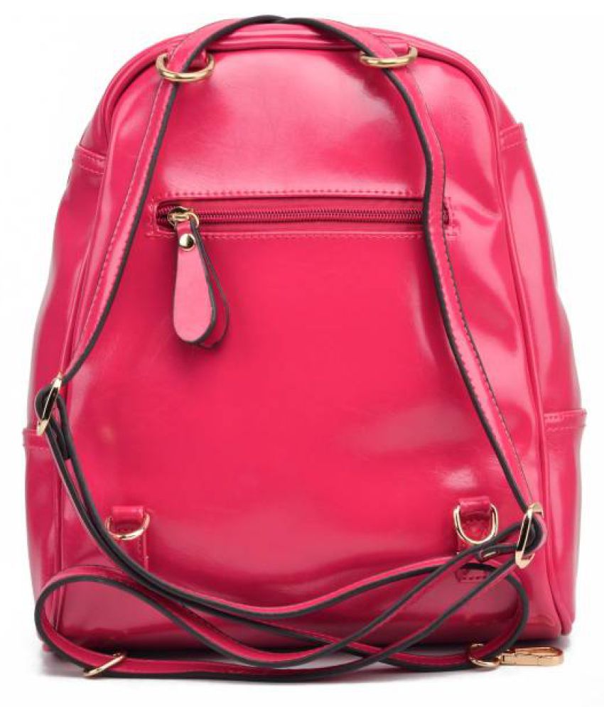 Diana Korr Pink Backpack Buy Diana Korr Pink Backpack Online at Low