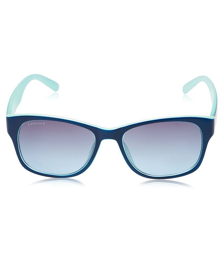 fastrack wayfarer sunglasses blue