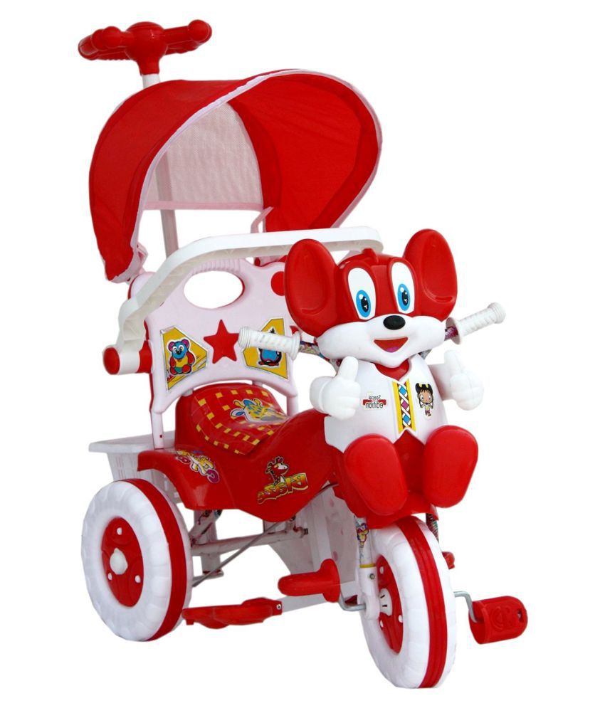 amardeep baby tricycle with push handle