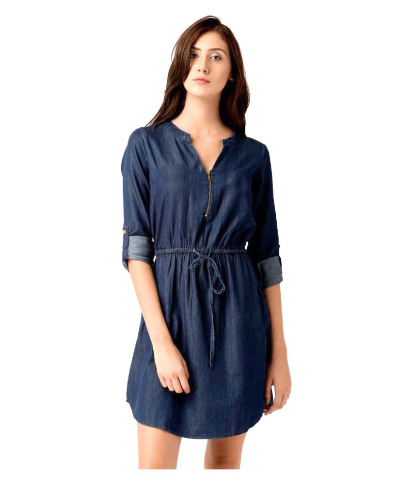 best denim dresses