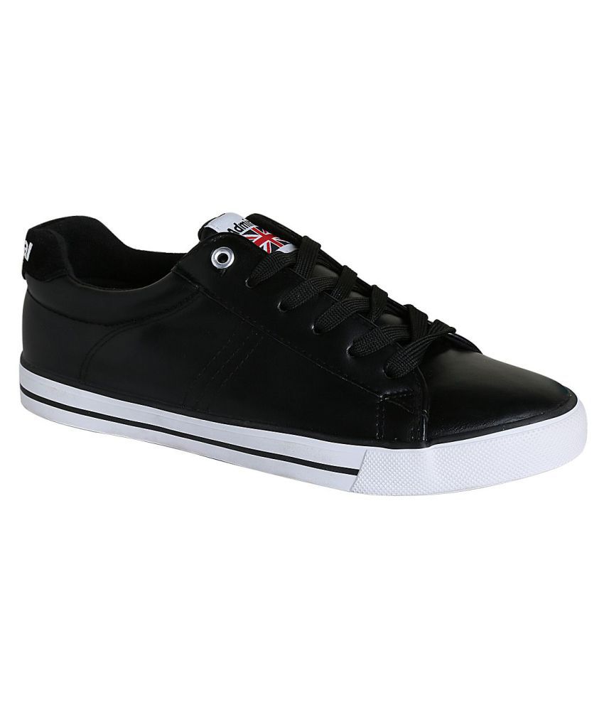 Admiral Black Casual Shoes Price in 