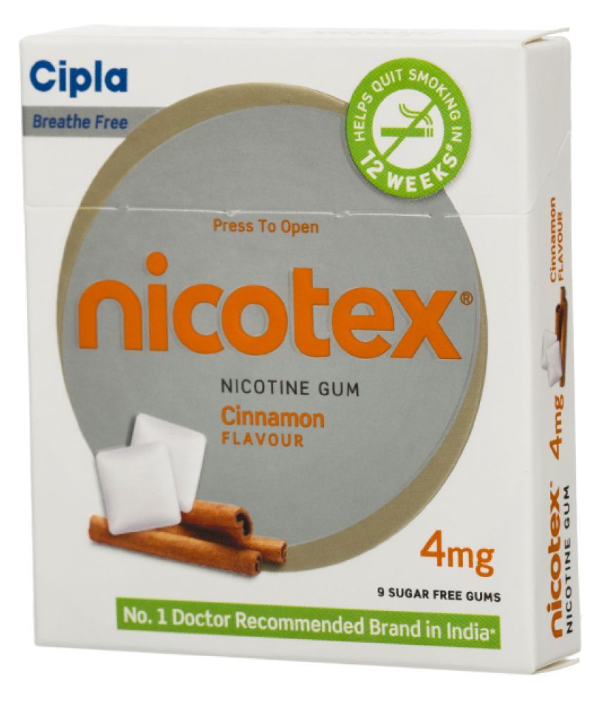 Nicotex NICOTEX NICOTIN GUM 2 MG MINT CINNAMON Gums 10 Pcs Buy Nicotex