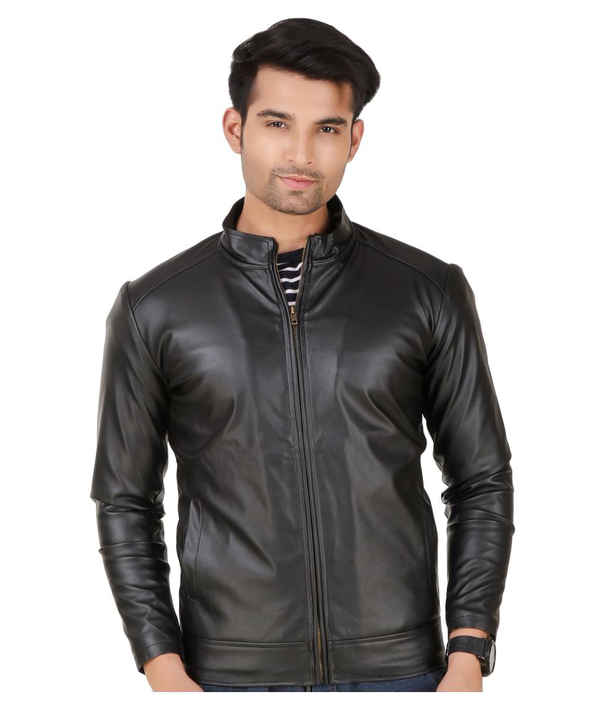 Leather Retail Black Leather Jacket - Buy Leather Retail Black Leather ...