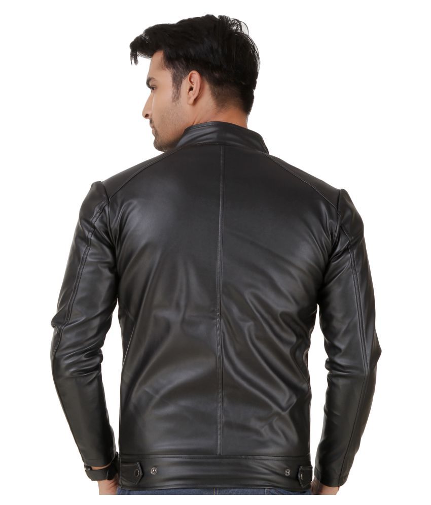 leather jacket snapdeal