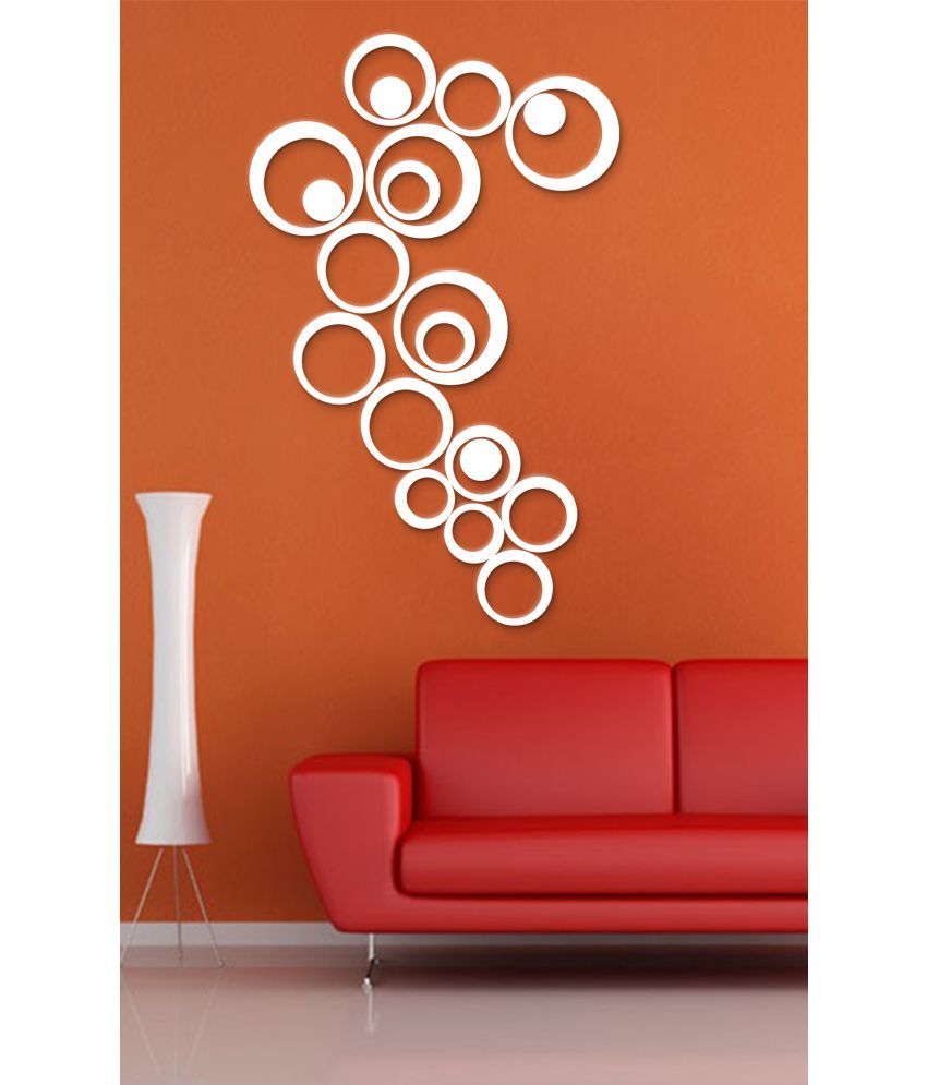 Scotlon 3D Circle 3D Wall Stickers Sticker ( x cms ) - Buy Scotlon 3D