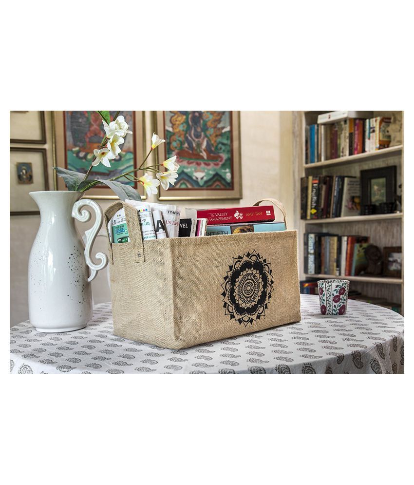 Savon Jute Storage Bag & Trunk Buy Savon Jute Storage Bag & Trunk