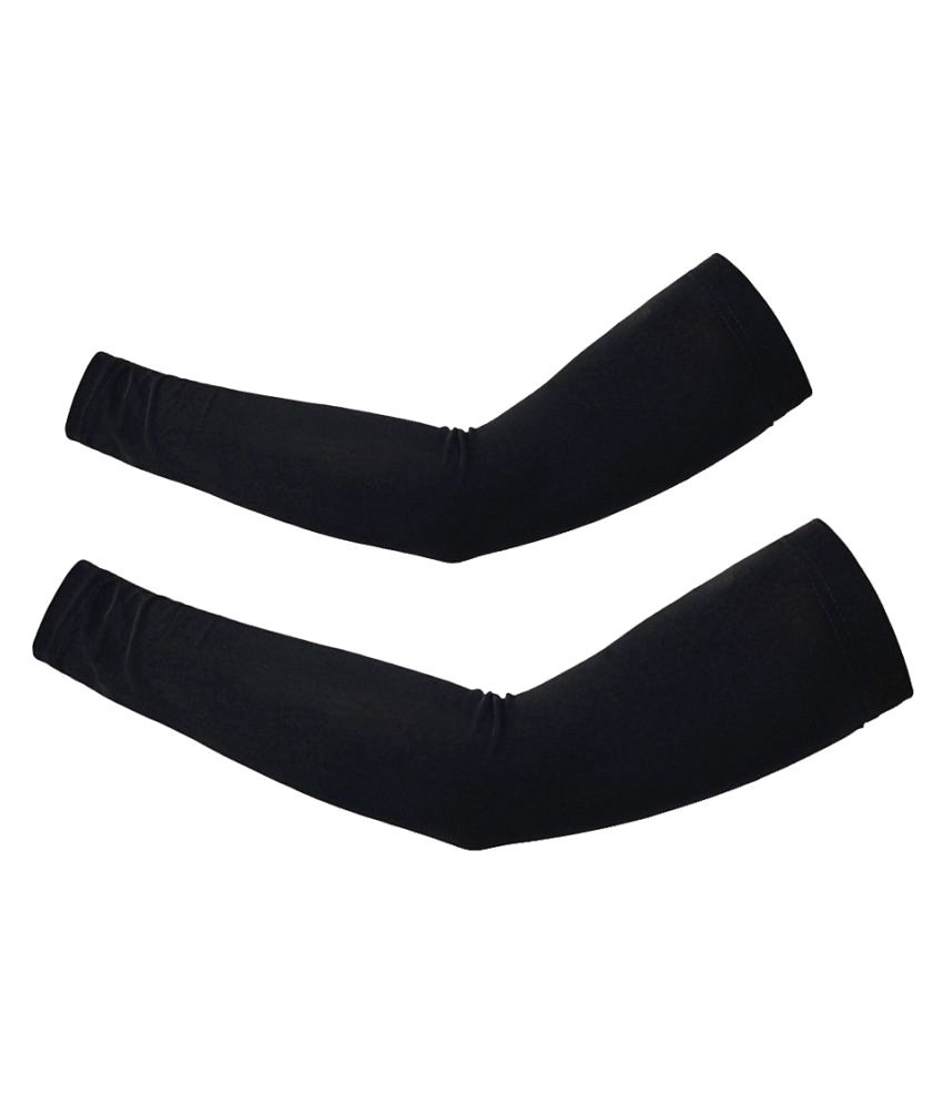     			Hstore Black 1pair Hand Sleeves for Bike Riders,Sun Protection Sleeves Men&Women