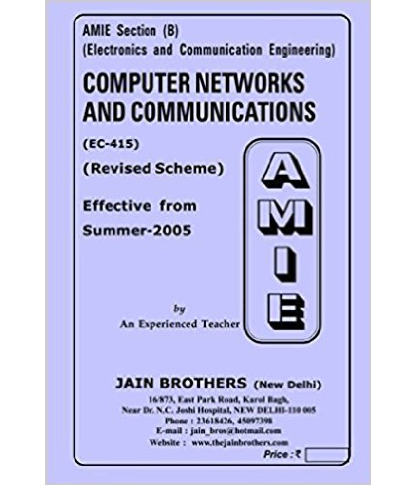 AMIE - Section (B) Computer Networks And Communications ( EC-415 ...