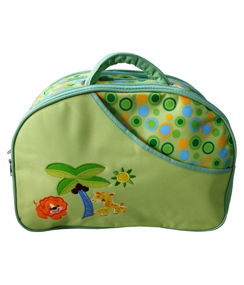 Cheeseling Green Polyester Diaper Bag ( 44 cm Buy Cheeseling Green