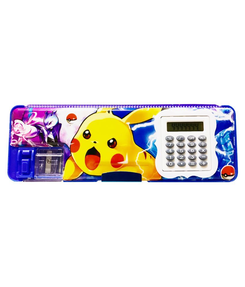 Pokemon Calculator Pencil Box Buy Online At Best Price In India Snapdeal