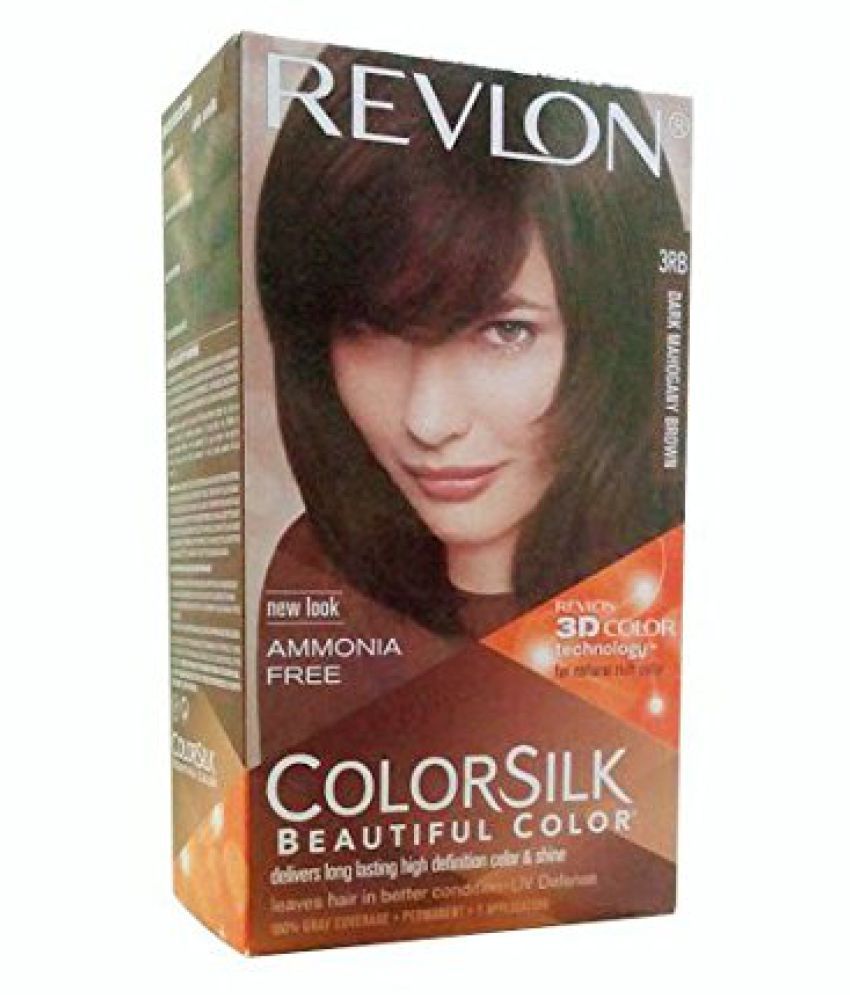 Revlon Colorsilk 3D Technology Hair Color Temporary Hair Color Dark Brown  Dark Mahogany Brown 100 gm: Buy Revlon Colorsilk 3D Technology Hair Color  Temporary Hair Color Dark Brown Dark Mahogany Brown 100