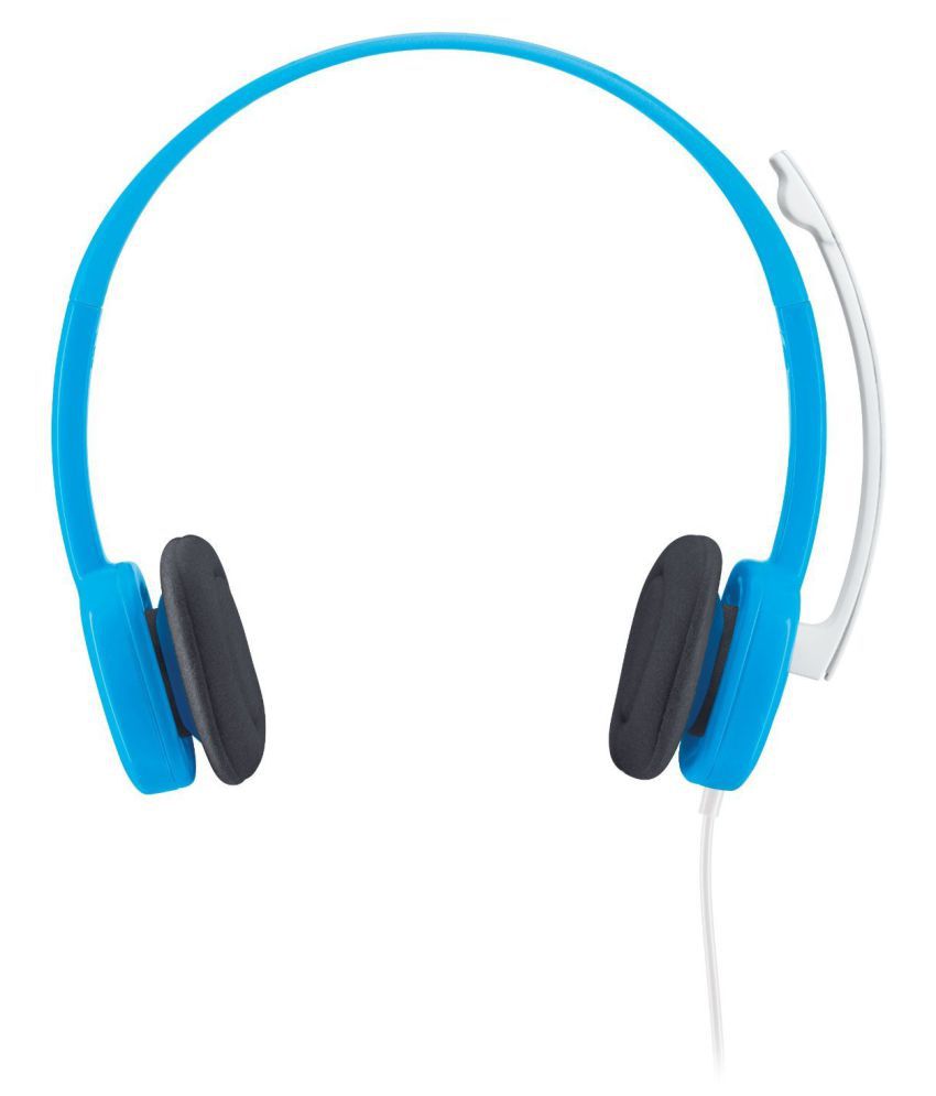     			Logitech H150 Over Ear Headset with Mic sky blue