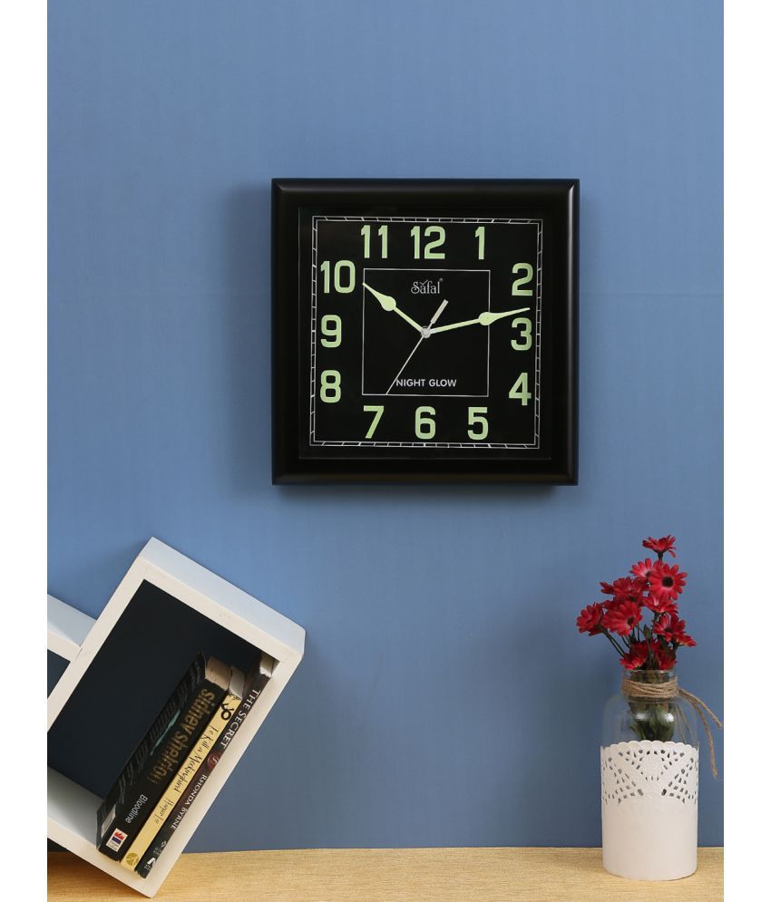 Safal Square Analog Wall Clock SQNG 102 29 Pack of 1 Buy Safal