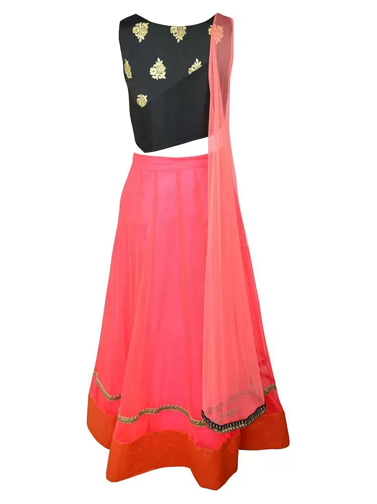 Vesh Party Wear Lahenga Choli Set For Girls - Buy Vesh Party Wear Lahenga  Choli Set For Girls Online at Low Price - Snapdeal
