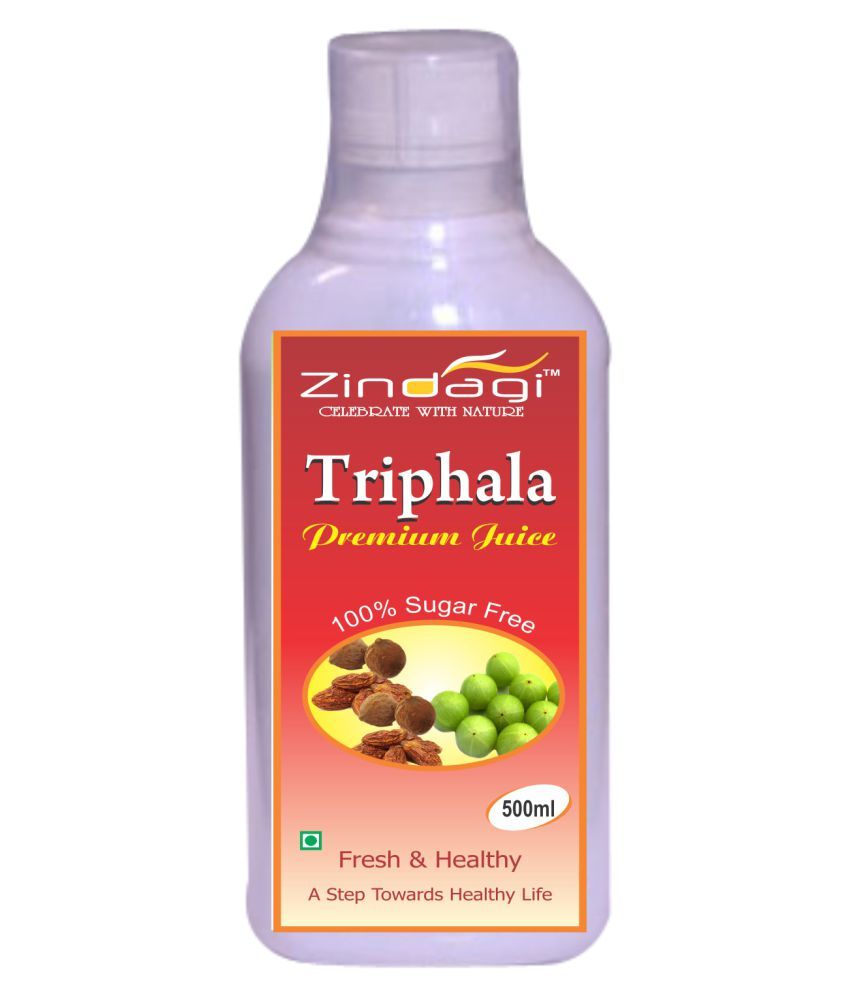 Zindagi Pure Triphala Juice Liquid 500 ml Buy Online at Best Price in India on Snapdeal