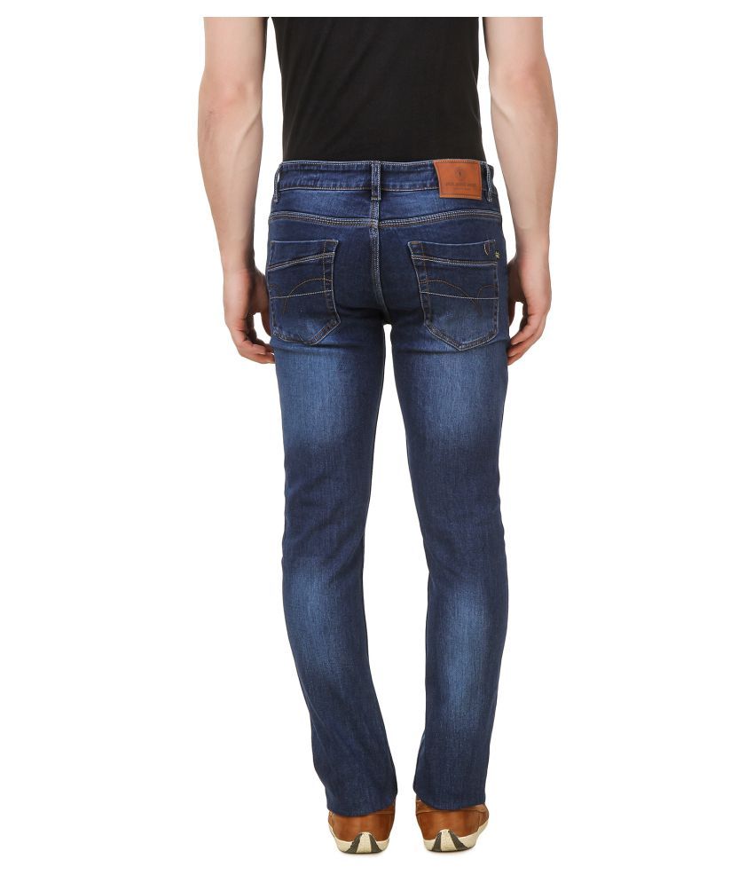 dark blue slim jeans