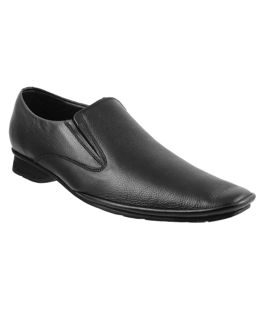     			METRO Slip On Genuine Leather Formal Shoes