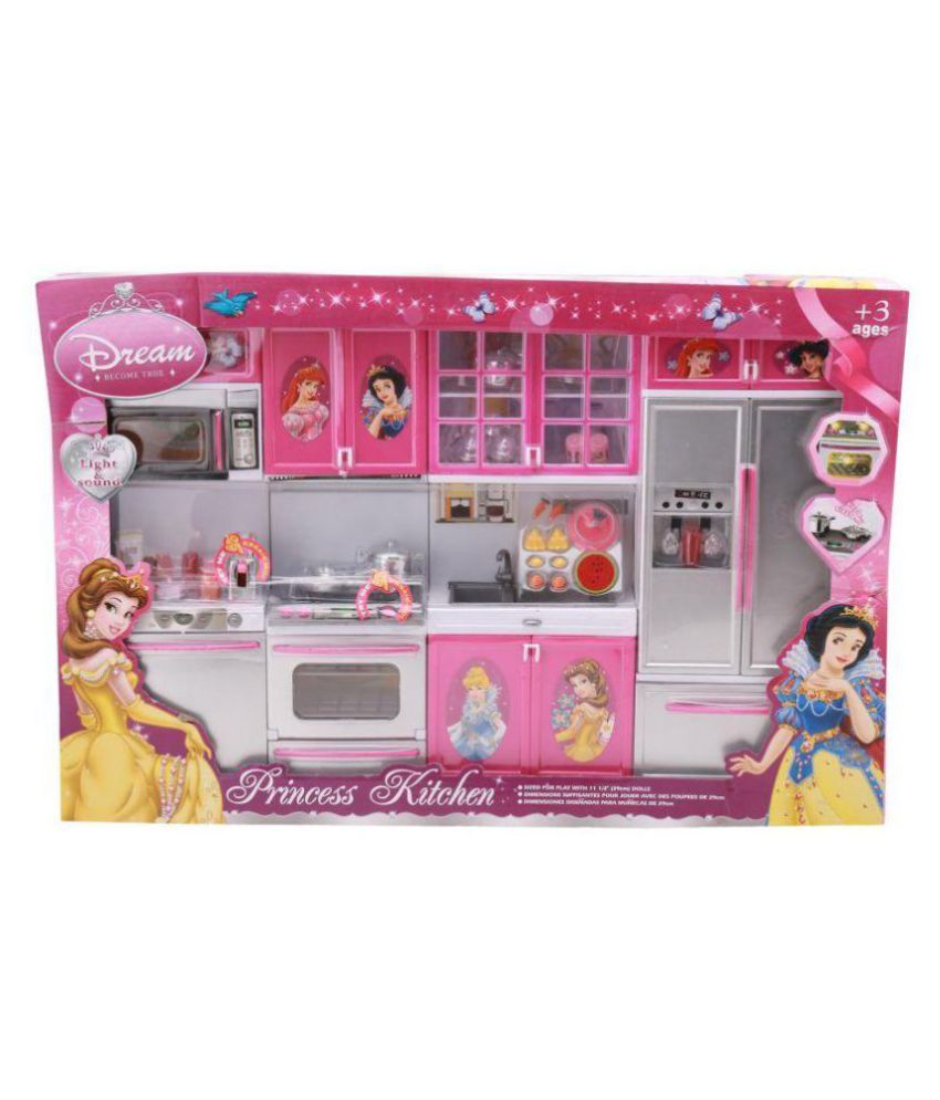 Dwiza Barbie Dream House Kitchen Set Light And Sound Buy Dwiza Barbie Dream House Kitchen Set 9201