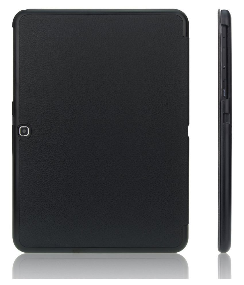 Samsung Galaxy Tab 4 Flip Cover By Jetech Black - Cases & Covers Online